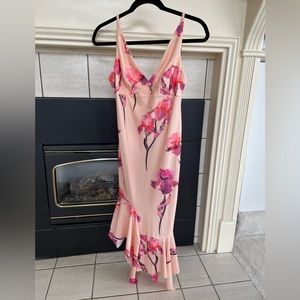 Asos Pink floral dress